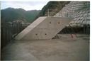 ダム監査廊やダム内部型枠のプレキャスト工法