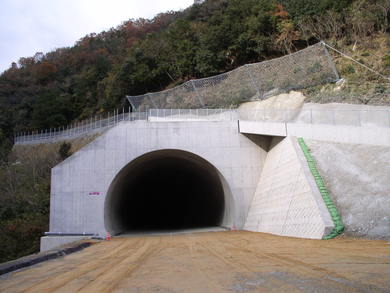 第二トンネル　南側坑口