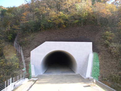 第二トンネル　北側坑口