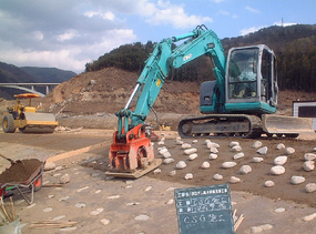 苫田ダム貯水池